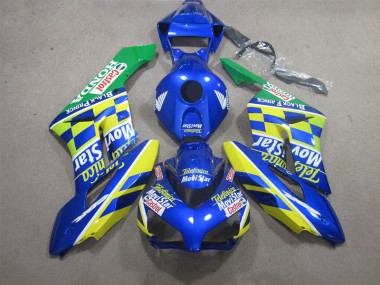 Telefunica Movistar Castrol Honda CBR 1000 RR 2004-2005 Motorrad Verkleidungen
