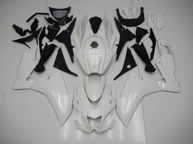 Weiß Aprilia RS4 50 125 2011-2018 Motorrad Verkleidungen Weiß Aprilia RS4 50 125 2011-2018 Motorrad Verkleidungen