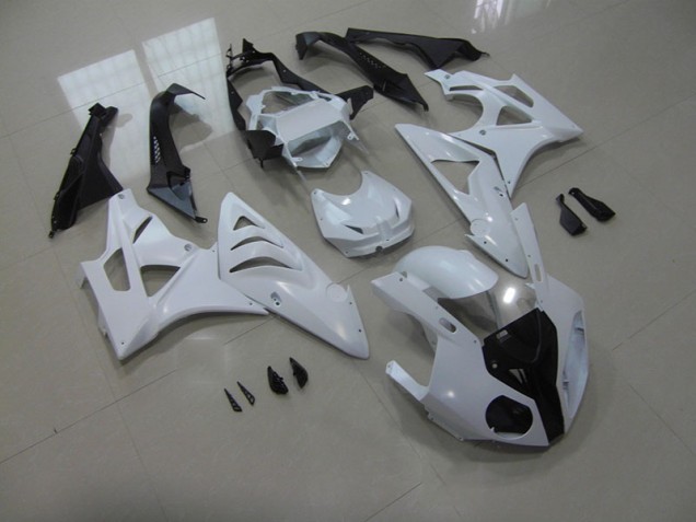 Weiß BMW S1000RR 2009-2014 Motorrad Verkleidungen Weiß BMW S1000RR 2009-2014 Motorrad Verkleidungen