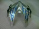 Weiß Blau Flamme Honda CBR 600 RR 2005-2006 Motorrad Verkleidungen