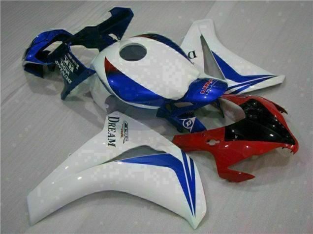 Weiß Blau Honda CBR 1000 RR 2008-2011 Motorrad Verkleidung Weiß Blau Honda CBR 1000 RR 2008-2011 Motorrad Verkleidung