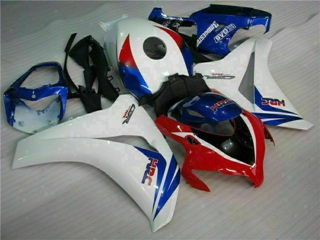 Weiß Blau Honda CBR 1000 RR 2008-2011 Motorrad Verkleidungen Komplett Sets Weiß Blau Honda CBR 1000 RR 2008-2011 Motorrad Verkleidungen Komplett Sets