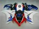 Weiß Blau Honda CBR 1000 RR 2008-2011 Motorrad Verkleidungen Komplett Sets Weiß Blau Honda CBR 1000 RR 2008-2011 Motorrad Verkleidungen Komplett Sets