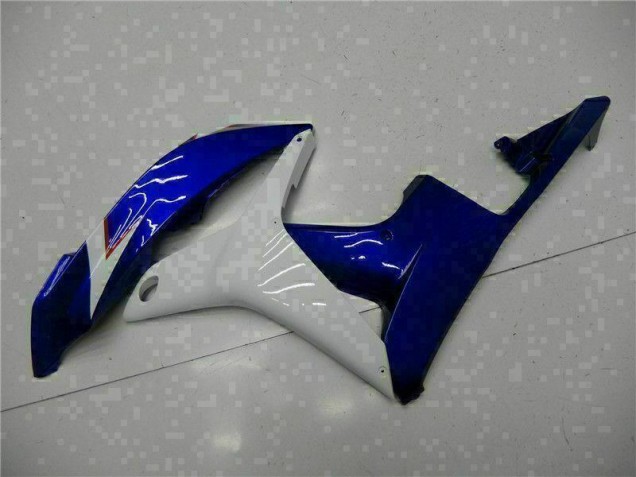 Weiß Blau Honda CBR 600 RR 2007-2008 Motorrad Verkleidungen Weiß Blau Honda CBR 600 RR 2007-2008 Motorrad Verkleidungen