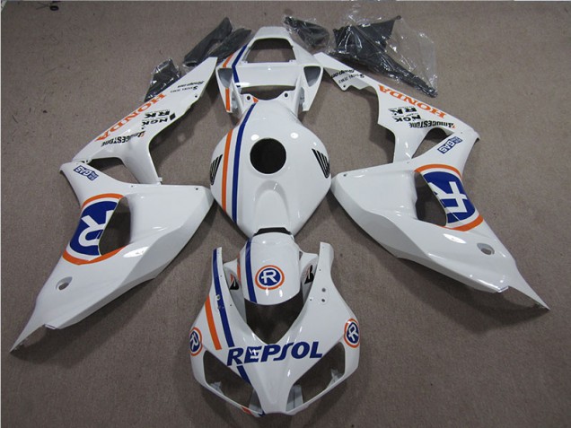 Weiß Blau Repsol Honda CBR 1000 RR 2006-2007 Motorrad Verkleidungen Weiß Blau Repsol Honda CBR 1000 RR 2006-2007 Motorrad Verkleidungen