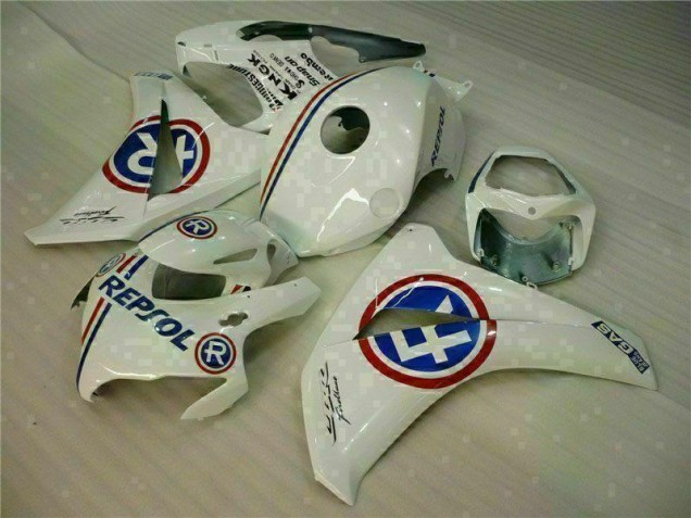 Weiß Blau Repsol Honda CBR 1000 RR 2008-2011 Motorrad Verkleidung Weiß Blau Repsol Honda CBR 1000 RR 2008-2011 Motorrad Verkleidung