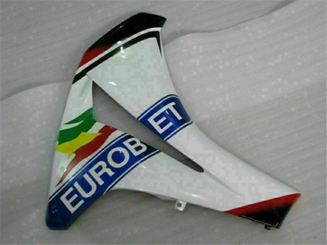 Weiß Blau Rot Eurobet Lee Honda CBR 1000 RR 2008-2011 Motorrad Verkleidungen Weiß Blau Rot Eurobet Lee Honda CBR 1000 RR 2008-2011 Motorrad Verkleidungen