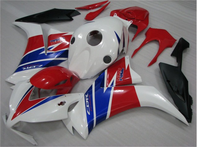 Weiß Blau Rot Honda CBR 1000 RR 2012-2016 Motorrad Verkleidung Weiß Blau Rot Honda CBR 1000 RR 2012-2016 Motorrad Verkleidung