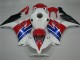 Weiß Blau Rot Honda CBR 1000 RR 2012-2016 Motorrad Verkleidung Weiß Blau Rot Honda CBR 1000 RR 2012-2016 Motorrad Verkleidung
