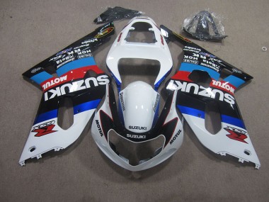 Weiß Blau Rot Motul Suzuki GSXR 750 K1 K2 K3 2001-2003 Motorrad Verkleidungen