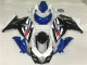 Weiß Blau Schwarz Suzuki GSXR 1000 K9 2009-2016 Motorrad Verkleidung Weiß Blau Schwarz Suzuki GSXR 1000 K9 2009-2016 Motorrad Verkleidung
