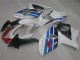 Weiß Blau Suzuki GSXR 1000 K9 2009-2016 Motorrad Verkleidungen Weiß Blau Suzuki GSXR 1000 K9 2009-2016 Motorrad Verkleidungen