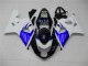 Weiß Blau Suzuki GSXR 600 / 750 K4 2004-2005 Motorrad Verkleidungen Weiß Blau Suzuki GSXR 600 / 750 K4 2004-2005 Motorrad Verkleidungen
