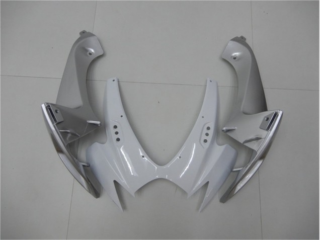 Weiß Blau Suzuki GSXR 600 / 750 K6 2006-2007 Motorrad Verkleidung Weiß Blau Suzuki GSXR 600 / 750 K6 2006-2007 Motorrad Verkleidung