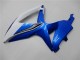 Weiß Blau Suzuki GSXR 600 / 750 K8 2008-2010 Motorrad Verkleidung Weiß Blau Suzuki GSXR 600 / 750 K8 2008-2010 Motorrad Verkleidung