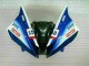 Weiß Blau Yamaha R6 2006-2007 Motorrad Verkleidungen Weiß Blau Yamaha R6 2006-2007 Motorrad Verkleidungen