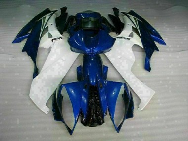 Weiß Blau Yamaha R6 2006-2007 Motorrad Vollverkleidung