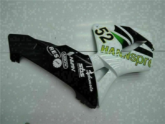 Weiß Gelb Grün 52 Honda CBR 600 RR 2005-2006 Motorrad Verkleidungen