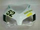 Weiß Grün Hannspree 52 Honda CBR 1000 RR 2004-2005 Motorrad Verkleidungen Weiß Grün Hannspree 52 Honda CBR 1000 RR 2004-2005 Motorrad Verkleidungen
