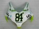 Weiß Grün Hannspree 84 Honda CBR 1000 RR 2008-2011 Motorrad Verkleidungen