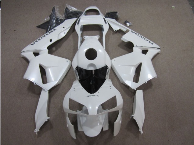 Weiß Honda CBR 600 RR 2005-2006 Motor Verkleidung Weiß Honda CBR 600 RR 2005-2006 Motor Verkleidung