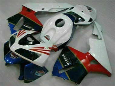 Weiß Honda CBR 600 RR 2005-2006 Motorrad Vollverkleidung