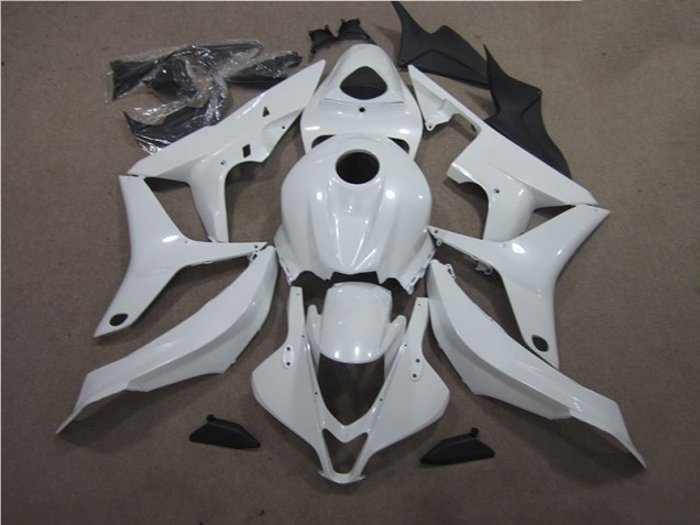 Weiß Honda CBR 600 RR 2007-2008 Motorrad Verkleidungen Weiß Honda CBR 600 RR 2007-2008 Motorrad Verkleidungen