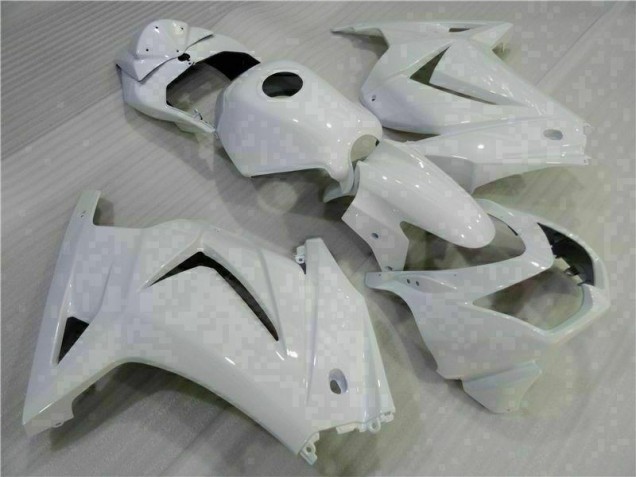 Weiß Kawasaki EX250 2008-2012 Motorrad Verkleidungen Weiß Kawasaki EX250 2008-2012 Motorrad Verkleidungen