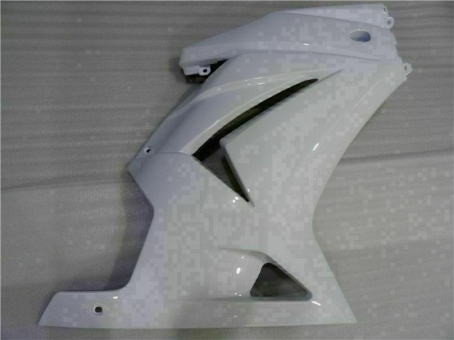 Weiß Kawasaki EX250 2008-2012 Motorrad Verkleidungen Weiß Kawasaki EX250 2008-2012 Motorrad Verkleidungen