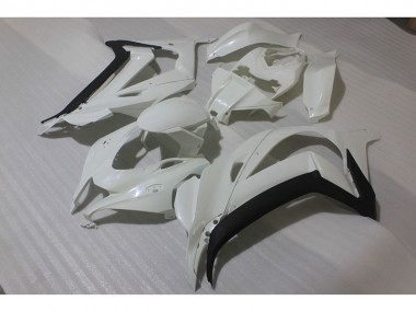 Weiß Kawasaki ZX10R 2016-2019 Motorrad Verkleidungen