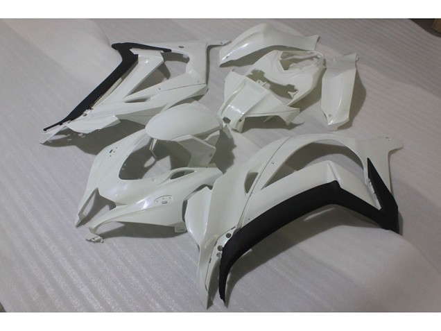 Weiß Kawasaki ZX10R 2016-2019 Motorrad Verkleidungen Weiß Kawasaki ZX10R 2016-2019 Motorrad Verkleidungen