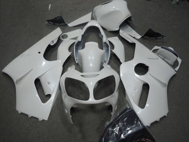Weiß Kawasaki ZX12R 2000-2001 Motorrad Verkleidungen Weiß Kawasaki ZX12R 2000-2001 Motorrad Verkleidungen