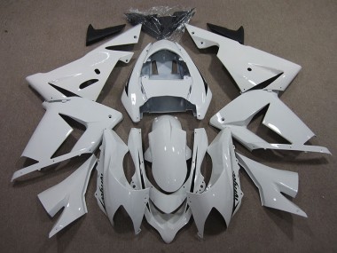 Weiß Ninja Kawasaki ZX10R 2003-2005 Motorrad Verkleidungen