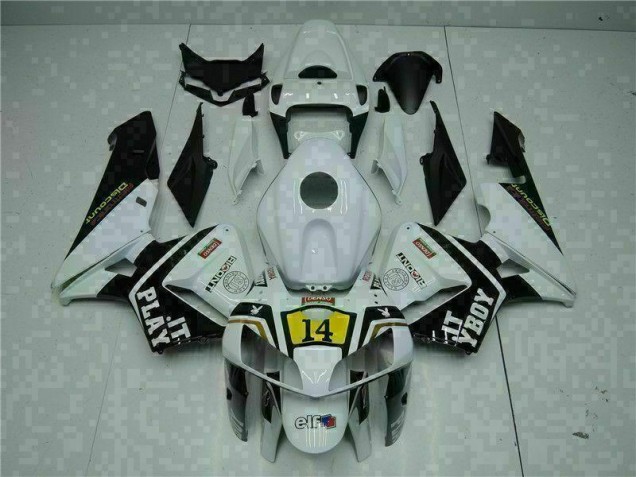 Weiß Playboy 14 Honda CBR 600 RR 2005-2006 Motorrad Verkleidungen Weiß Playboy 14 Honda CBR 600 RR 2005-2006 Motorrad Verkleidungen