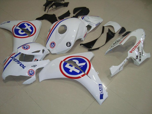 Weiß Repsol Honda CBR 1000 RR 2008-2011 Motorrad Verkleidungen Weiß Repsol Honda CBR 1000 RR 2008-2011 Motorrad Verkleidungen