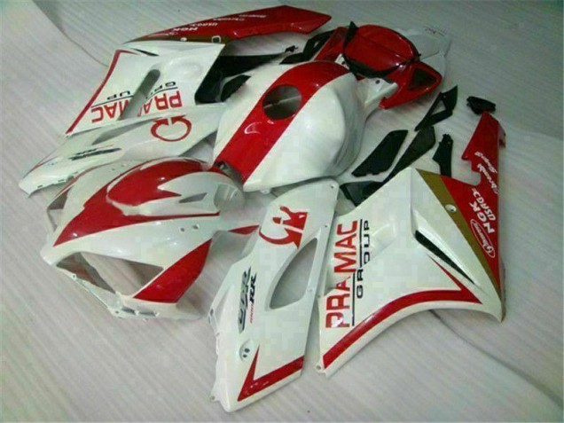 Weiß Rot Honda CBR 1000 RR 2004-2005 Motorrad Verkleidung & Plastik Weiß Rot Honda CBR 1000 RR 2004-2005 Motorrad Verkleidung & Plastik