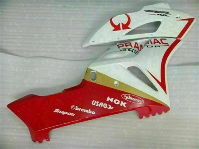 Weiß Rot Honda CBR 1000 RR 2004-2005 Motorrad Verkleidung & Plastik Weiß Rot Honda CBR 1000 RR 2004-2005 Motorrad Verkleidung & Plastik