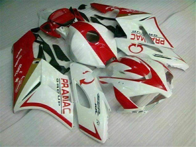 Weiß Rot Honda CBR 1000 RR 2004-2005 Motorrad Verkleidung & Plastik Weiß Rot Honda CBR 1000 RR 2004-2005 Motorrad Verkleidung & Plastik