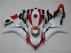Weiß Rot Honda CBR 1000 RR 2008-2011 Motorrad Verkleidungen Weiß Rot Honda CBR 1000 RR 2008-2011 Motorrad Verkleidungen