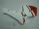 Weiß Rot Honda CBR 600 RR 2005-2006 Motorrad Verkleidung Weiß Rot Honda CBR 600 RR 2005-2006 Motorrad Verkleidung