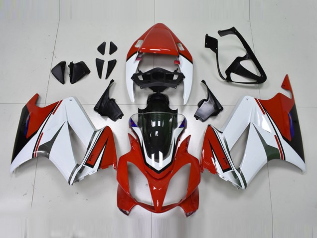 Weiß Rot Honda VFR 800 2002-2013 Motorrad Verkleidungen Weiß Rot Honda VFR 800 2002-2013 Motorrad Verkleidungen