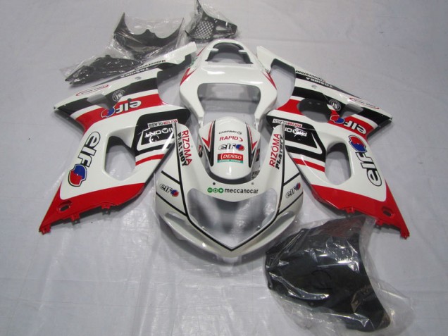 Weiß Rot Rizoma Playboy Suzuki GSXR 1000 K1 2000-2002 Motorrad Verkleidungen Weiß Rot Rizoma Playboy Suzuki GSXR 1000 K1 2000-2002 Motorrad Verkleidungen