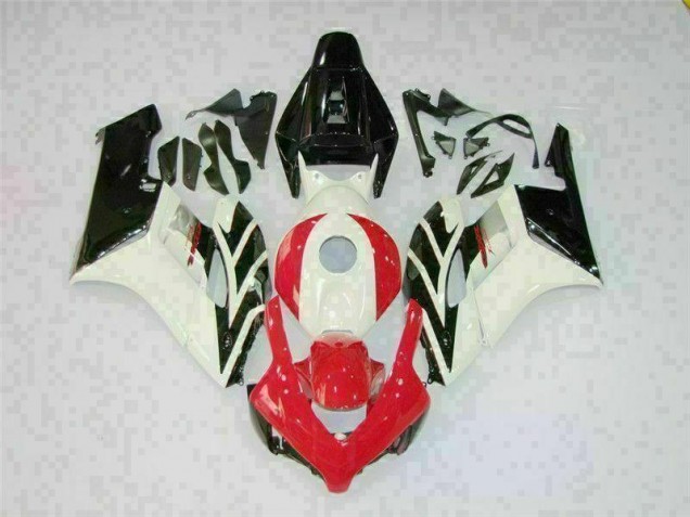 Weiß Rot Schwarz Honda CBR 1000 RR 2004-2005 Motorrad Verkleidungen Weiß Rot Schwarz Honda CBR 1000 RR 2004-2005 Motorrad Verkleidungen