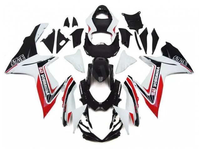 Weiß Rot Schwarz Suzuki GSXR 600 / 750 K11 2011-2024 Motorrad Verkleidungen Weiß Rot Schwarz Suzuki GSXR 600 / 750 K11 2011-2024 Motorrad Verkleidungen