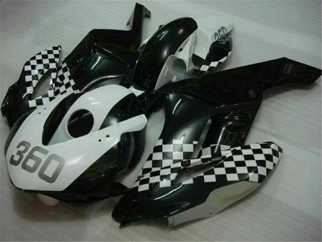 Weiß Schwarz Honda CBR 1000 RR 2004-2005 Motorrad Verkleidungen Weiß Schwarz Honda CBR 1000 RR 2004-2005 Motorrad Verkleidungen