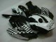 Weiß Schwarz Honda CBR 1000 RR 2004-2005 Motorrad Verkleidungen Weiß Schwarz Honda CBR 1000 RR 2004-2005 Motorrad Verkleidungen