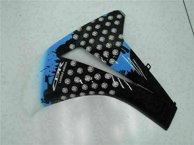 Weiß Schwarz Honda CBR 1000 RR 2008-2011 Motorrad Verkleidung Weiß Schwarz Honda CBR 1000 RR 2008-2011 Motorrad Verkleidung