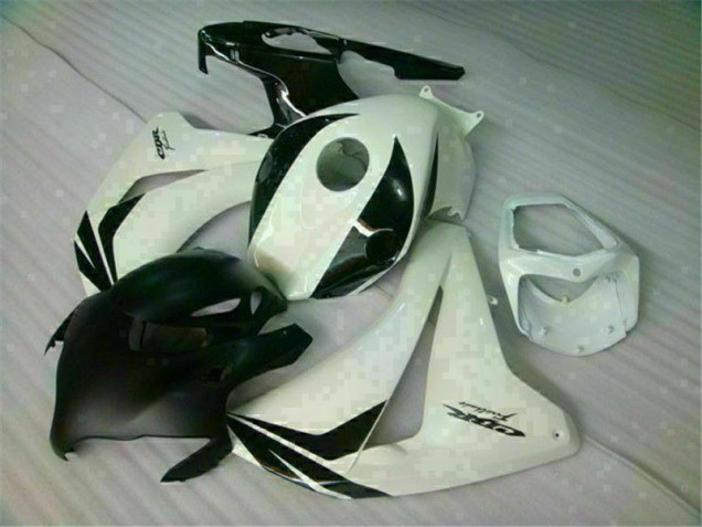 Weiß Schwarz Honda CBR 1000 RR 2008-2011 Motorrad Vollverkleidung Weiß Schwarz Honda CBR 1000 RR 2008-2011 Motorrad Vollverkleidung