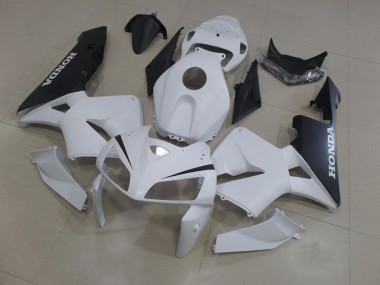 Weiß Schwarz Honda CBR 600 RR 2005-2006 Motorrad Verkleidung