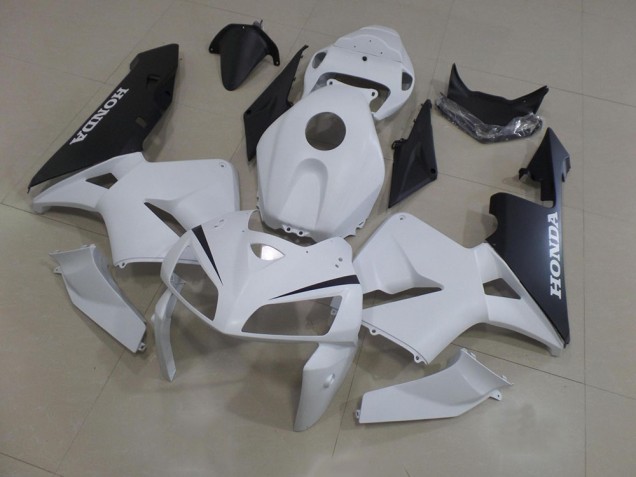 Weiß Schwarz Honda CBR 600 RR 2005-2006 Motorrad Verkleidung Weiß Schwarz Honda CBR 600 RR 2005-2006 Motorrad Verkleidung